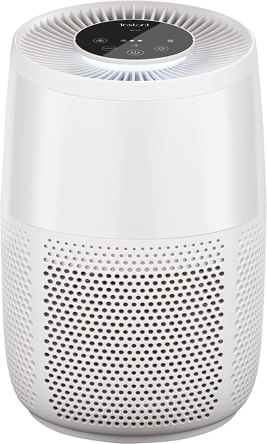 HEPA Quiet Air Purifier, from the Makers of  Pot with Plasma Ion Technology for Rooms up to 630Ft2; Removes 99% of Dust, Smoke, Odors, Pollen & Pet Hair, for Bedrooms & Offices, Pearl