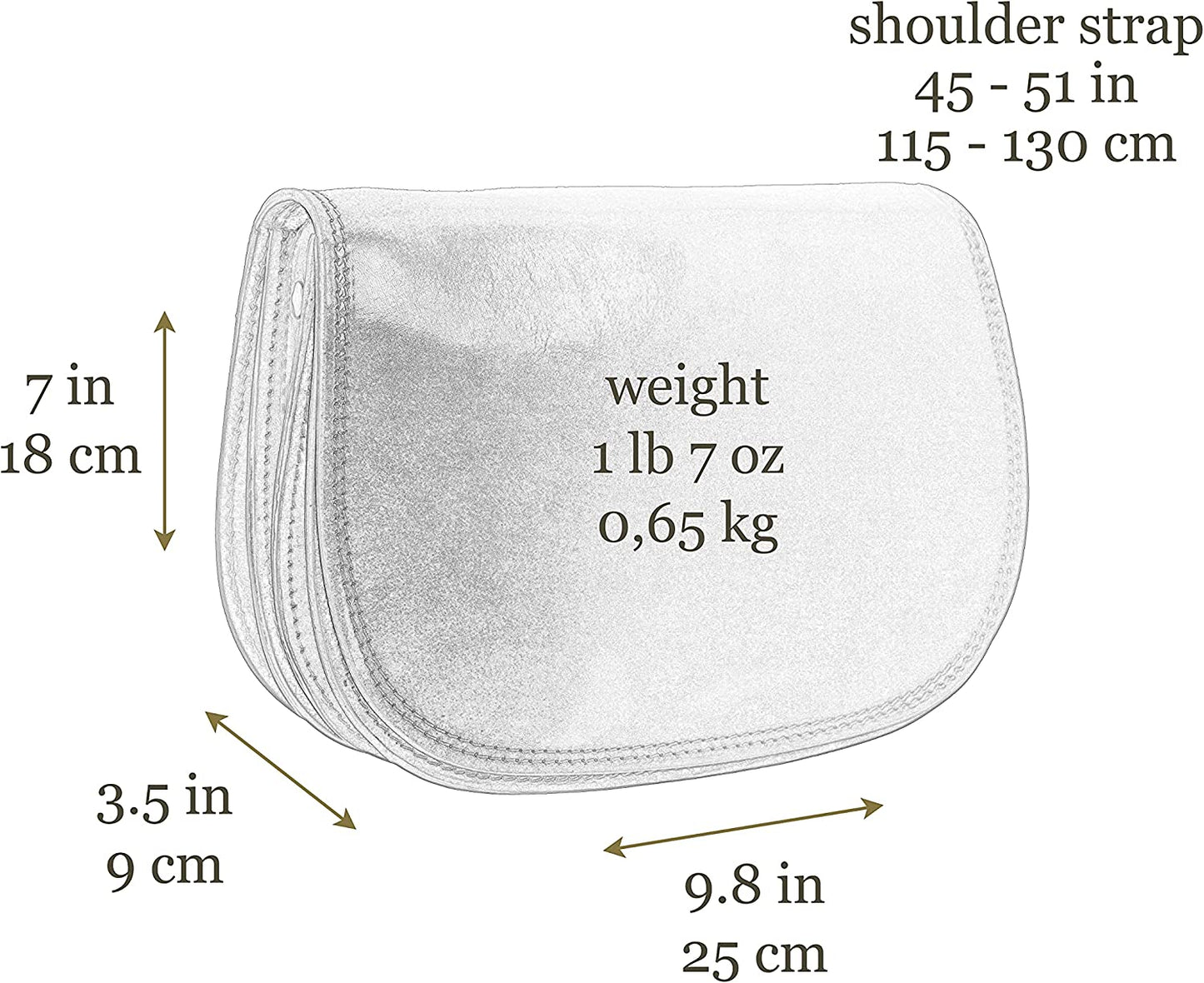 Leather Cross Body Bag for Women Shoulder Bag Messenger Purse – Time Resistance