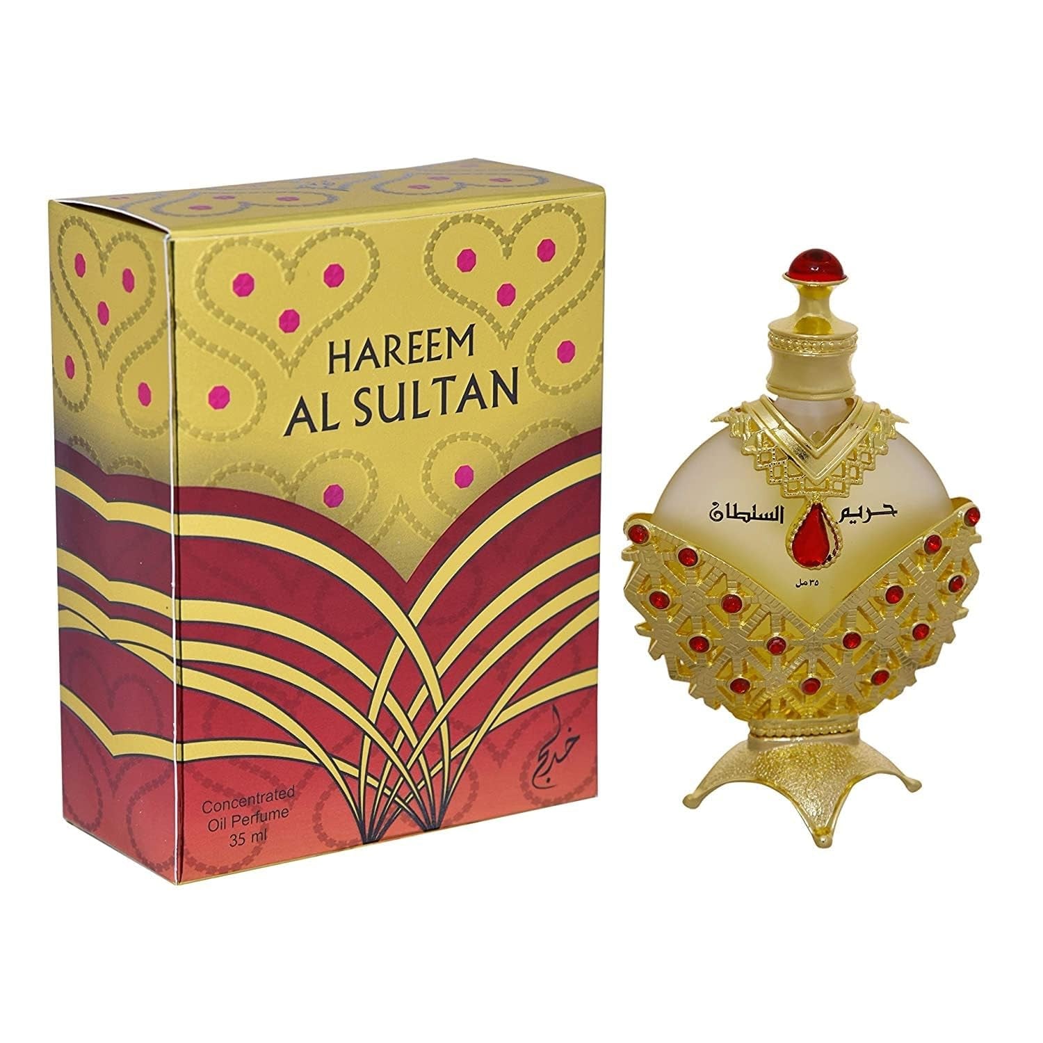 Hareem Al Sultan Concentrated Perfume Oil Gold for Women, 1.18 Ounce